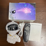 Lámpara De Proyector Galaxias Astronauta Luz Nocturna