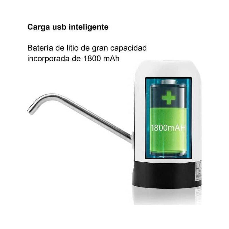 Dispensador De Agua Electrico Usb Para Garrafón 110v