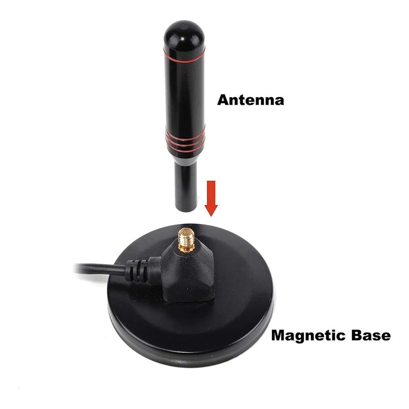 Antena Tdt Dvb-t2 Televisión Digital Terrestre 5 Mt 30 Dbi