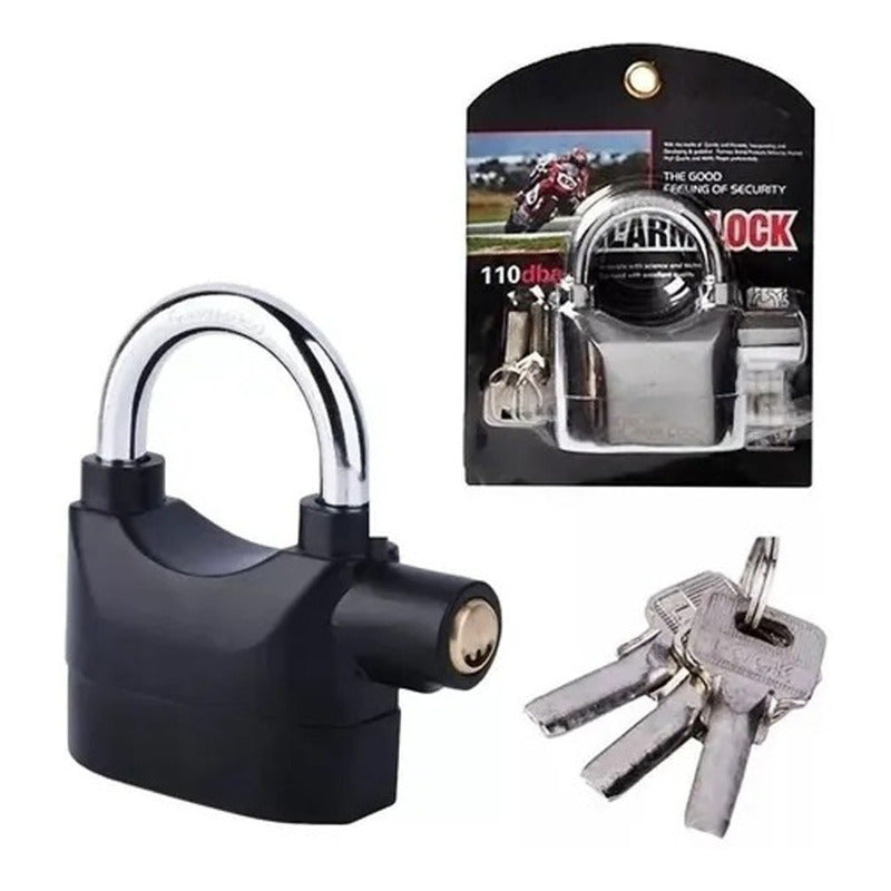 Candado Alarma Bicicletas Motos Puertas Alarm Lock