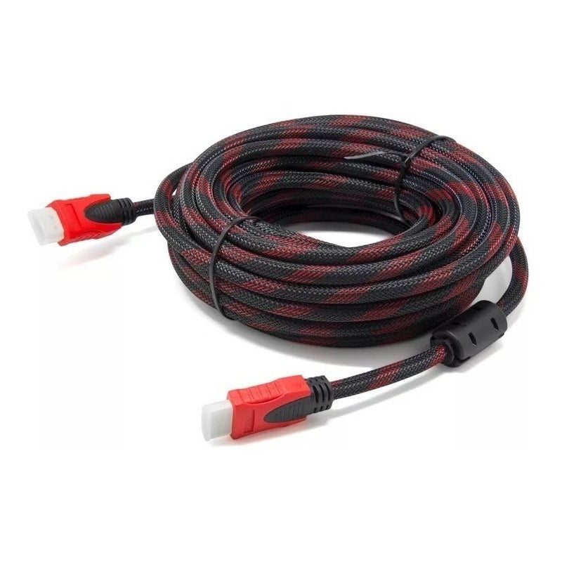 Oferta Cable Hdmi 3 Metros Doble Filtro Mallado Punta