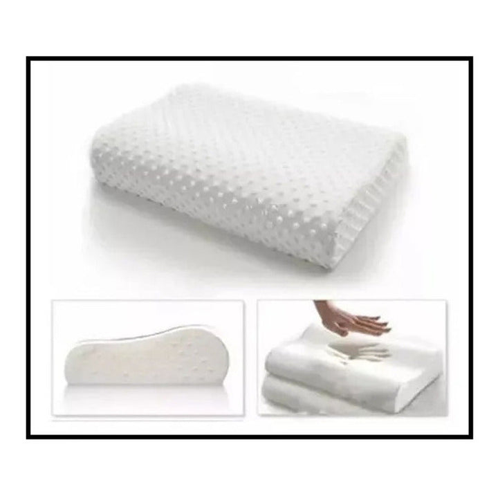 Almohada Memory Pillow Ortopédica Indeformable Con Aloe Vera