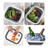 Tabla De Cocina Para Picar Cortar Plegable Multifuncional