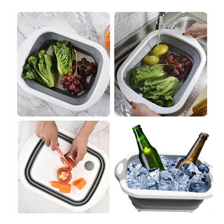 Tabla De Cocina Para Picar Cortar Plegable Multifuncional