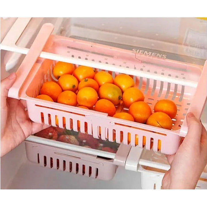 Organizador Multiusos Para La Nevera Cajon Cesta Expandible