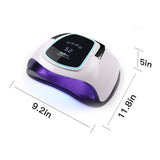 Lampara De Uñas Led 120 Watts Uv Secador De Uñas Gel