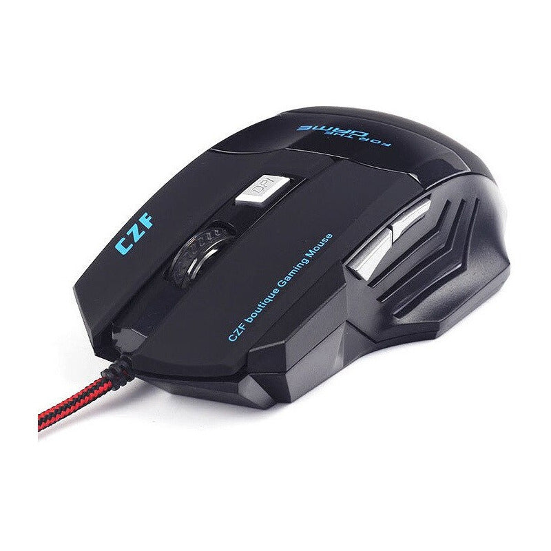 Mouse Gamer De Juego Weibo  X7 3200 Dpi Negro