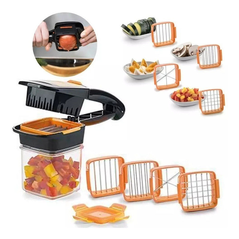 Nicer Dicer Quick Cortador 5 En 1 Ayudante Cocina Pica Todo