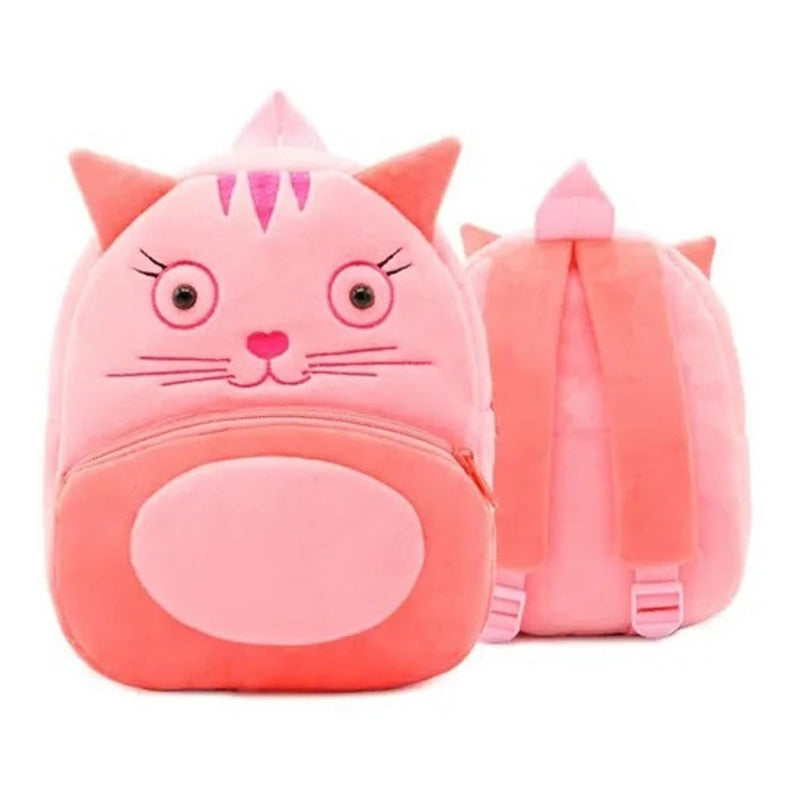 Maleta Morral Bolso Pequeño Infantil De Animales De Gato