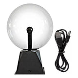 Esfera Bola De Plasma Lampara Rayos Interactiva Tacto Decora