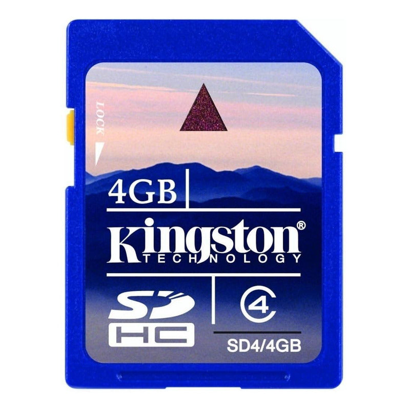 Tarjeta De Memoria Kingston Sd6 4gb