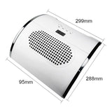 Lampara Uñas 3 En 1 Pulidor, 54w, 25000rpm Ventilador