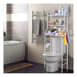 Organizador De Baño Estantería Mueble Ahorrador De Espacio 3 Color Blanco