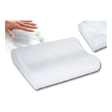 Almohada De Aloe Vera Ortopédica Cool Pillow Indeformable Marca One Pixel Blanca