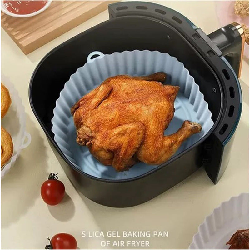 Molde Protector Para Freidora Air Fryer Silicona Reutizable