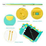 Tableta De Escritura Para Niños Lcd Tipo Dinosaurio 8,5 PuLG