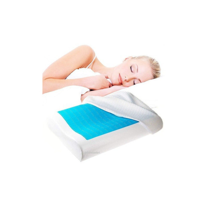 Almohada Ortopédica Viscoelastica Cervical Memory + Funda