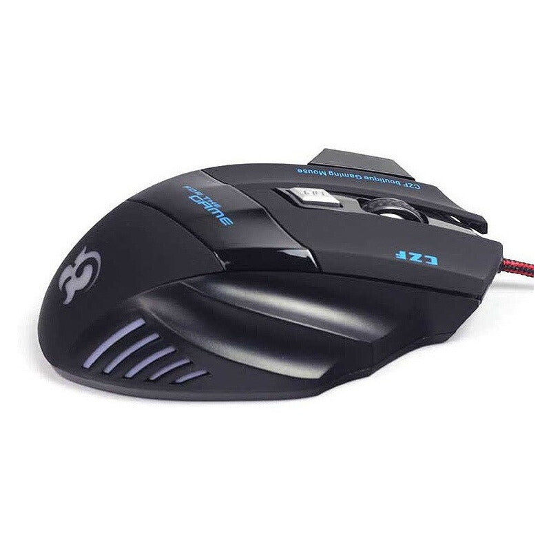 Mouse Gamer De Juego Weibo  X7 3200 Dpi Negro