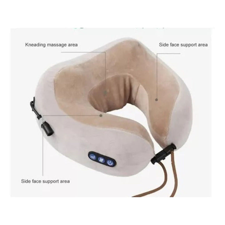 Masajeador Electrico De Cuello Cervical Dolores Almohada