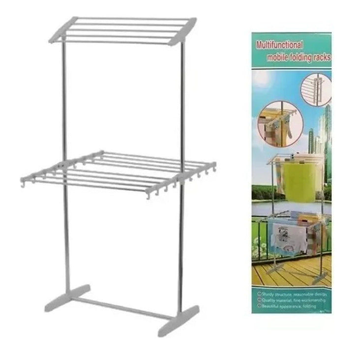 Tendedero De Ropa Plegable Multifuncional Resistente