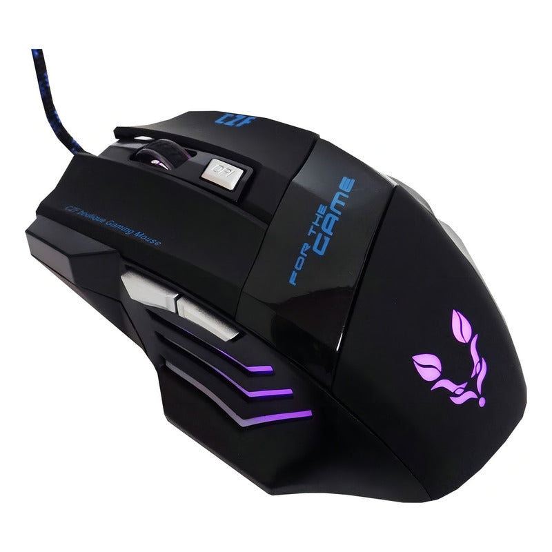 Mouse Gamer De Juego Weibo  X7 3200 Dpi Negro