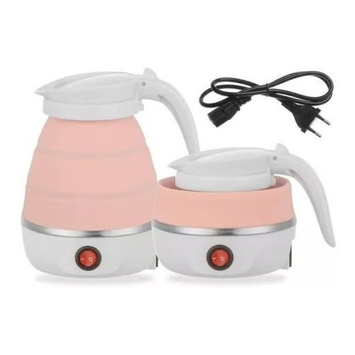 Hervidor Dagua Plegable Tetera Portátil Calentador 600ml Ros