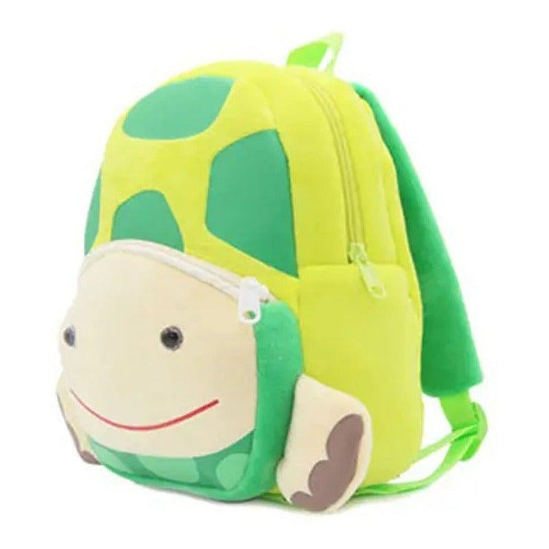 Maleta Morral Bolso Pequeño Infantil De Animales De Tortuga