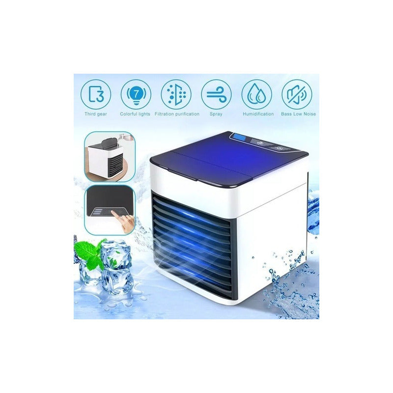 Aire Acondicionado Portatil Refrigerador Personal Artic Air Color Blanco 220v