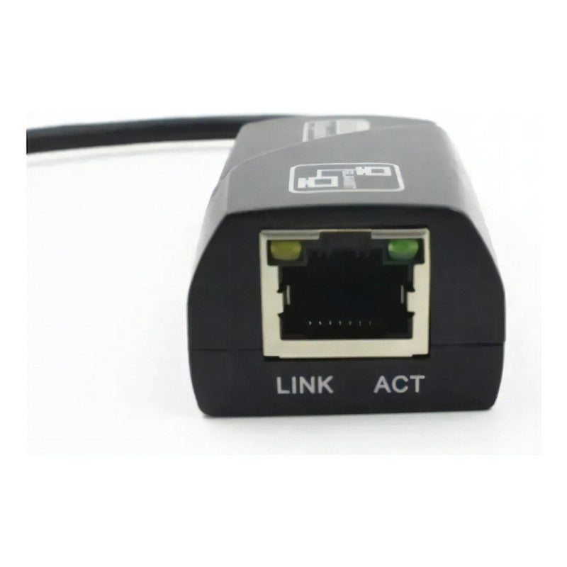 Adaptador Convertidor Tipo C A Ethernet Rj45 Red Gigabit Lan