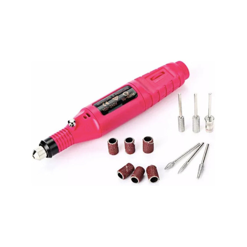 Kit Pulidor Esmeril De Uñas Drill Semiprofesional Pen Type 1