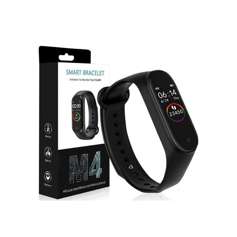 Manilla Reloj M3 Plus Ritmo Cardiaco Y Presion Arterial