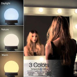 Vanity Mirror Luces De Espejo Led Para Tocador Kit Bombillas