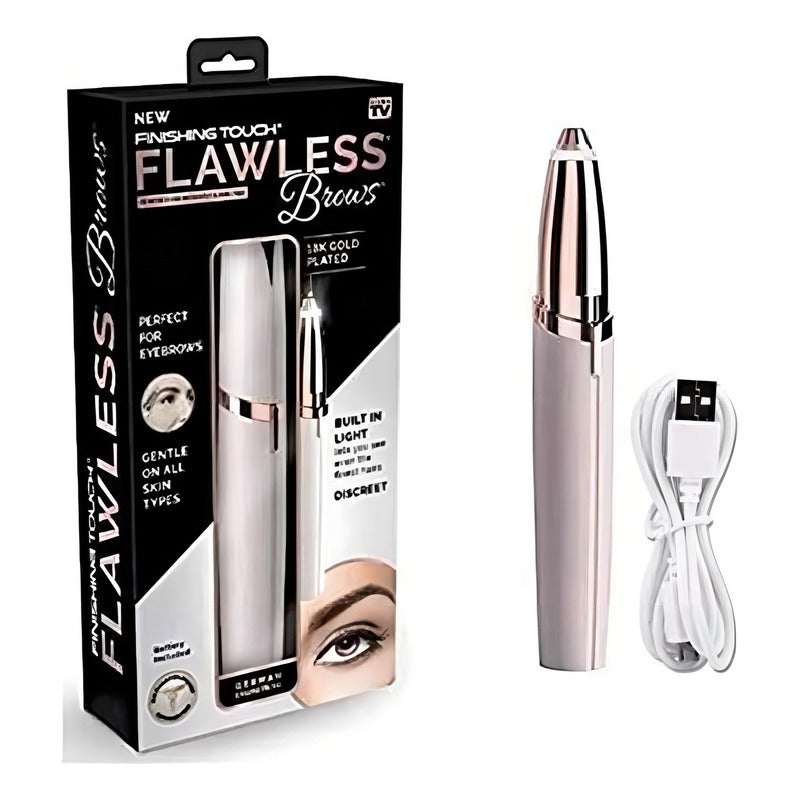 Depiladora De Cejas Painless Flawless Usb