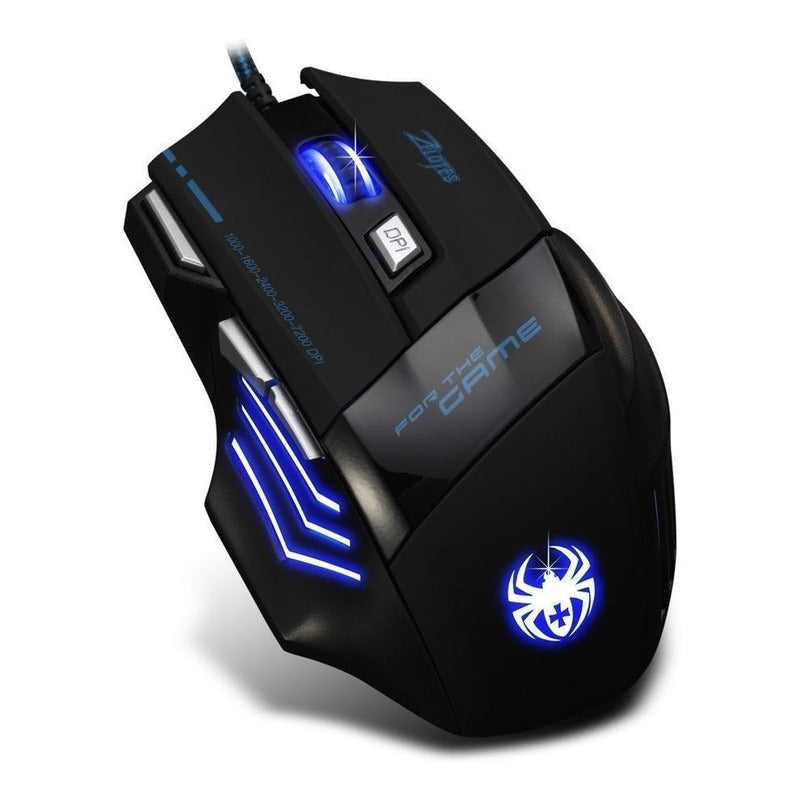 Mouse De Juego Zelotes  T80 Negro