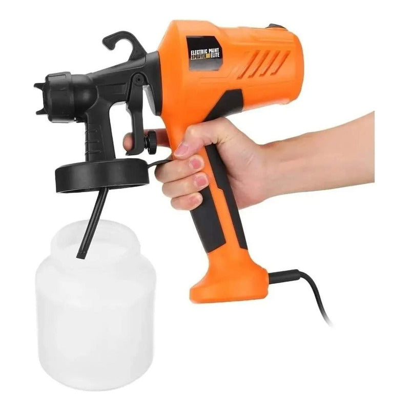 Pistola Para Pintar 400w Elite Sprayer Pulverizador 32000rpm Color Naranja Oscuro 110v