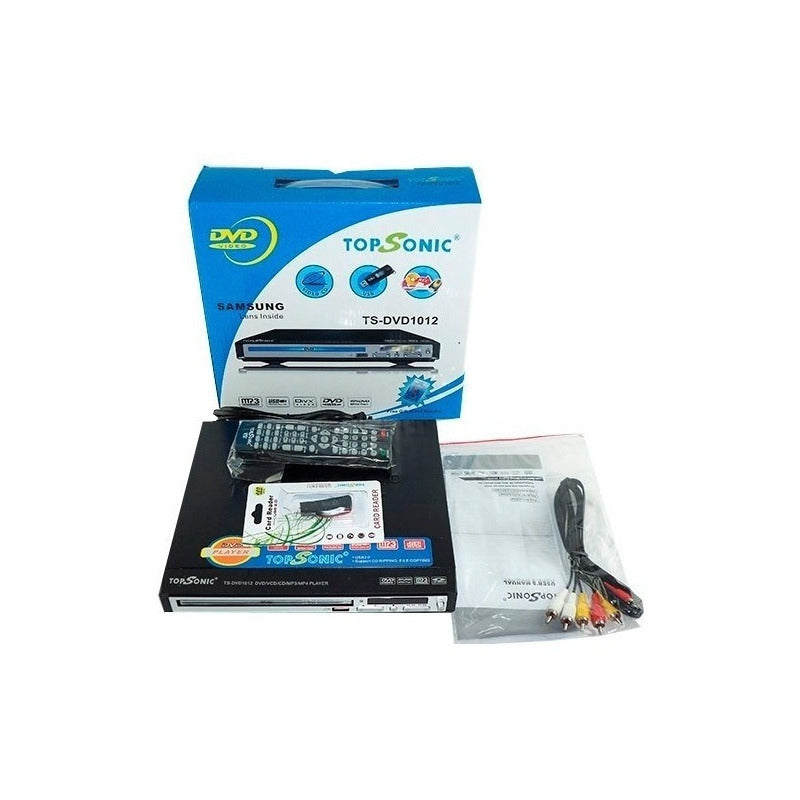 Reproductor De Dvd Topsonic Usb/mp3 Ts-dvd1018