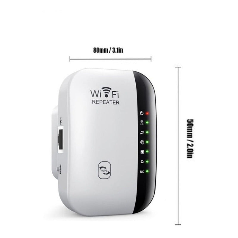 Repetidor Amplificador De Señal Wifi Router 300mbps Portable