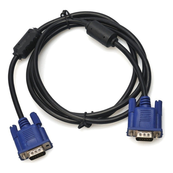 Cable Vga De 1.5 Metros Para Monitor Pc Notebook Con Filtros