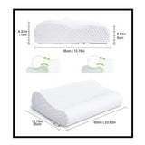 Almohada Memory Pillow Ortopédica Indeformable Con Aloe Vera