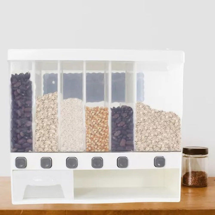Dispensador Organizador De Cereales Y Granos Para Cocina