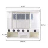 Dispensador Organizador De Cereales Y Granos Para Cocina