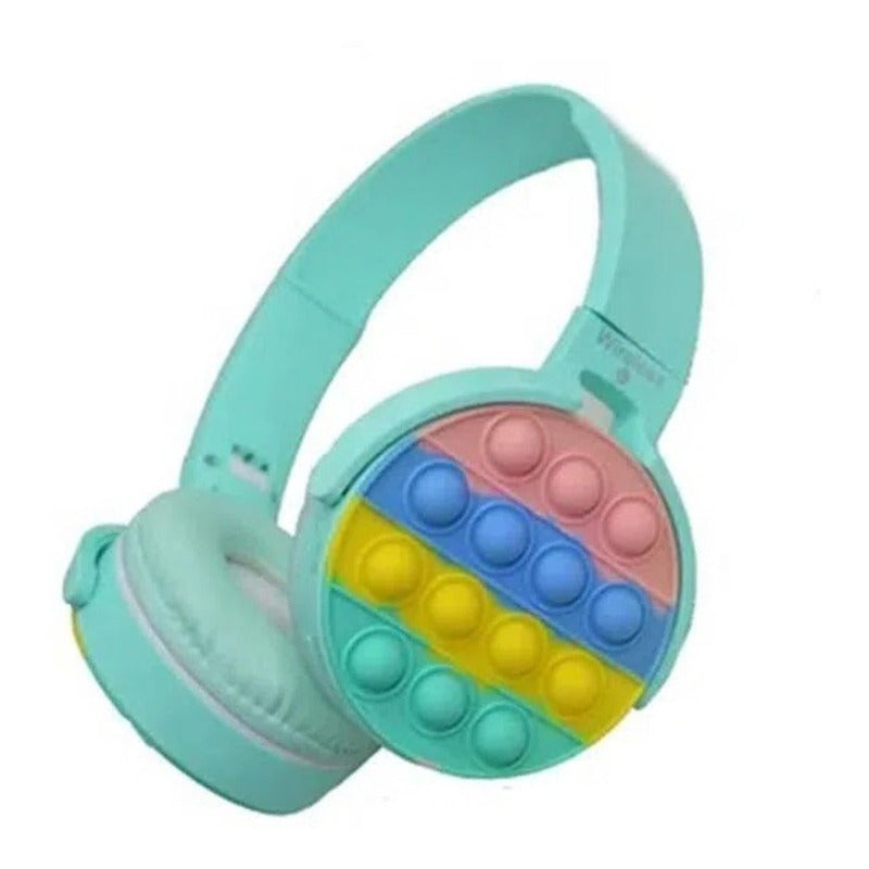 Audifonos Diadema Bluetooth Inálambricos Push Popit Niños