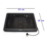 Base Refrigerante Portátil Ventilador Wit Wpc400