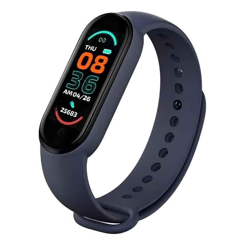 Pulsera Inteligente Smartband M6 Bluetooth Salud + Correa Ad