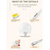 Vanity Mirror Luces De Espejo Led Para Tocador Kit Bombillas