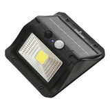 Lampara Reflector Solar Sensor Resistente A Salpicadura 108 Color De La Carcasa Negro