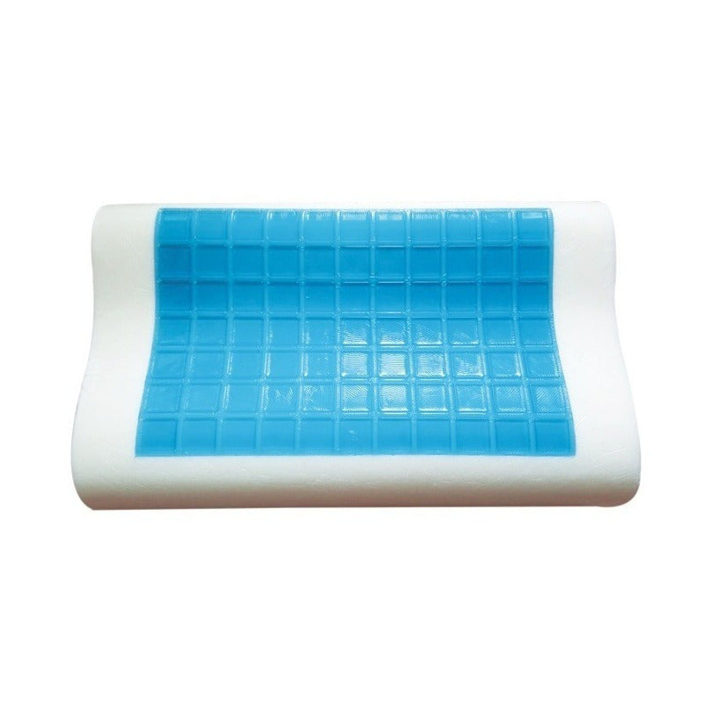 Almohada Indefromable Con Memoria De Gel Foam + Funda