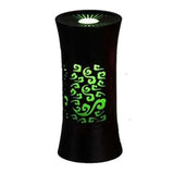 Difusor Tipo Madera - Humidificador Con Luz De Color Negro