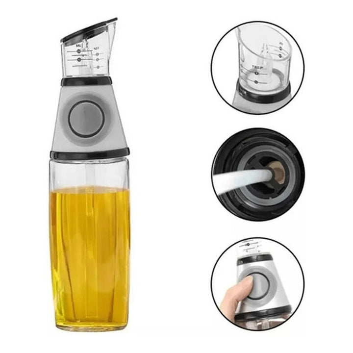 Botella Dispensador Para Aceite Y Vinagre De Vidrio