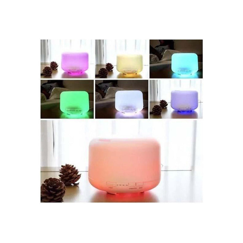 Ambientador Con Difusor De Aromas Led Usb, 7 Colores, 300 Ml, Con Control